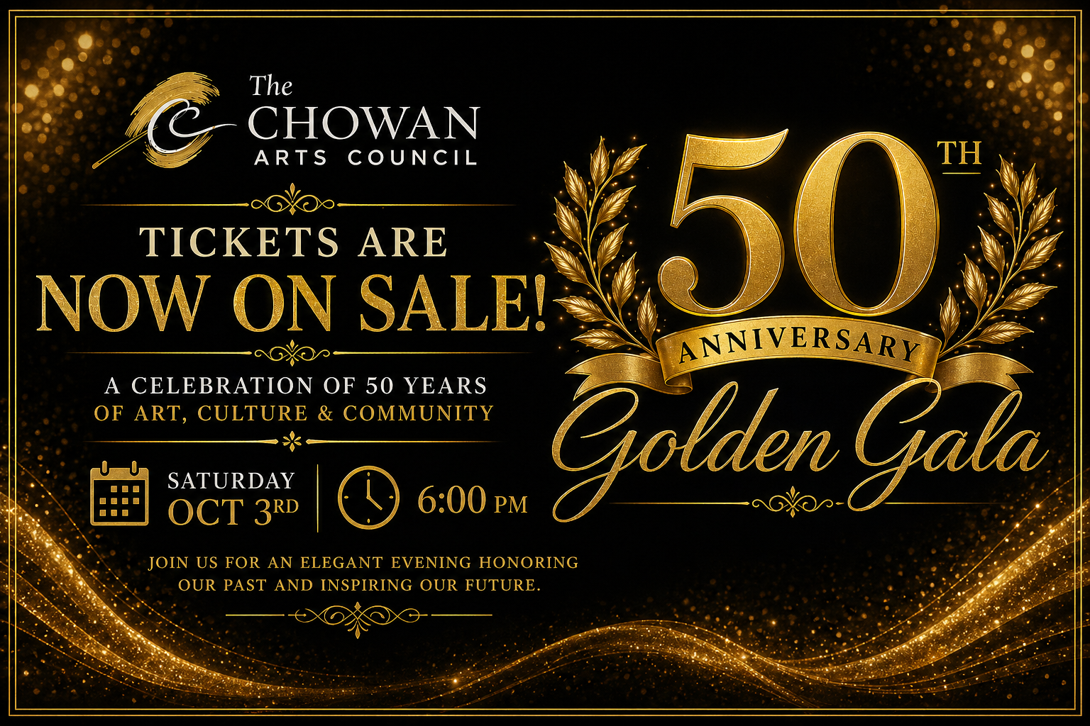 Gala tickets on sale