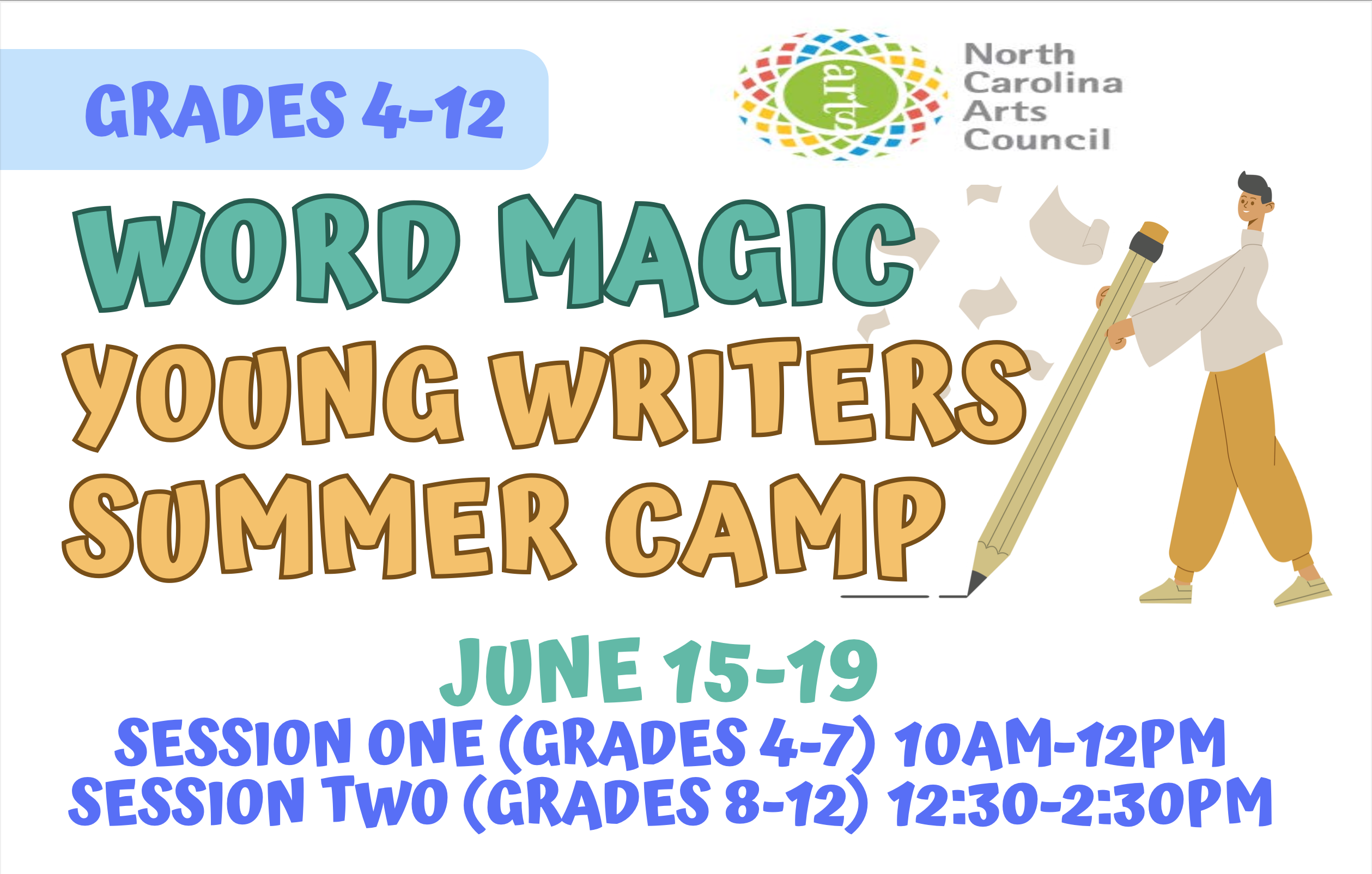 Poetry Camp flyer